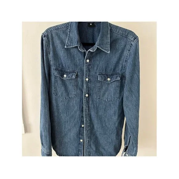 Wardrobe.NYC Denim Shirt - Picture 4 of 4